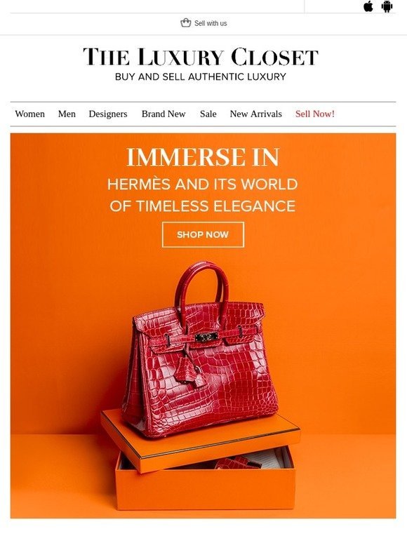 The Luxury Closet WW: Hermès Heritage | Milled