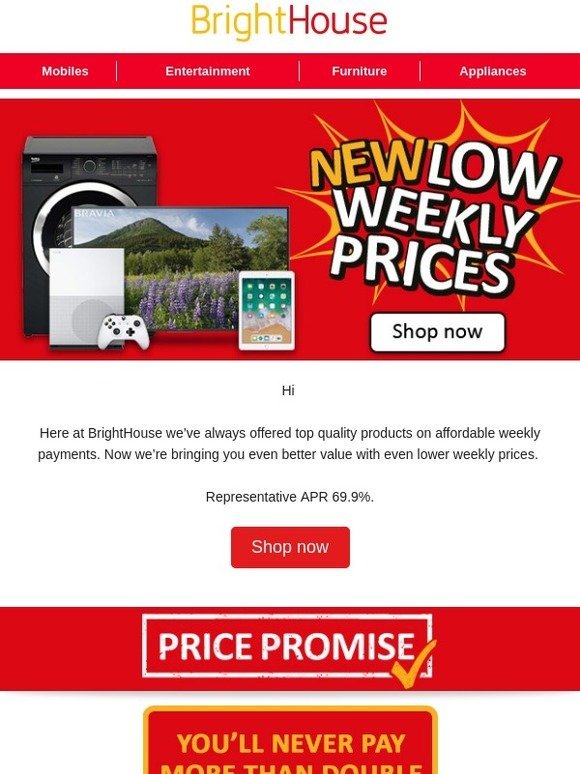 New range âï¸ New lower prices âï¸