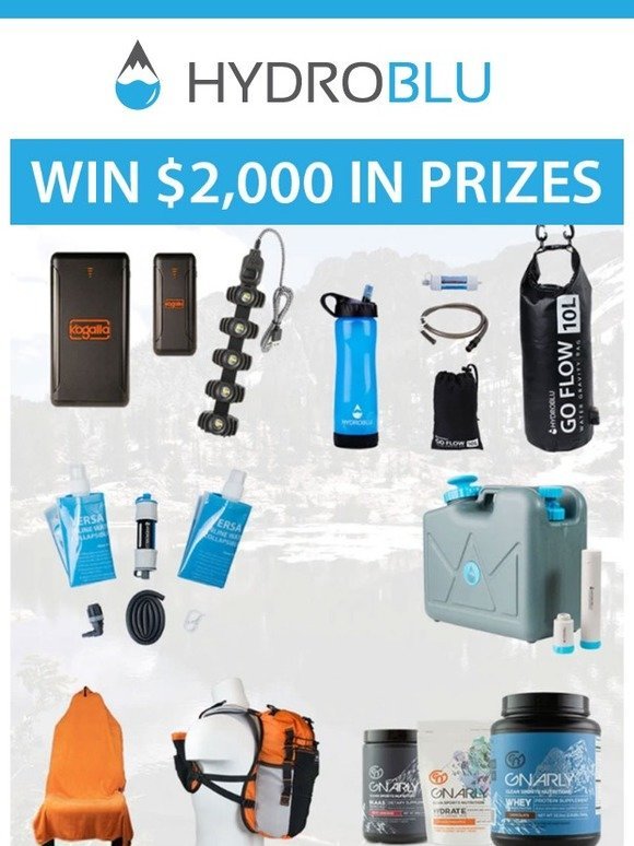 Win over $2,000 in prizes!