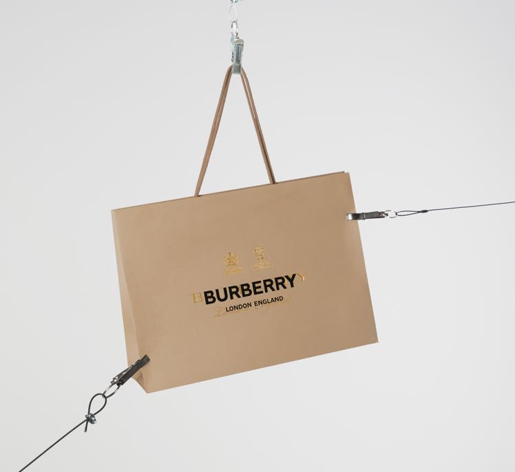 burberry shopping bag