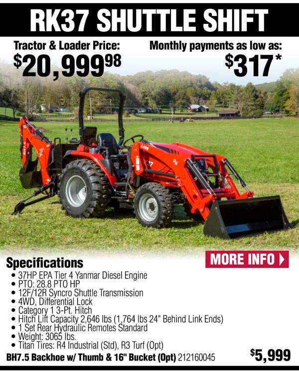 rk37 tractor ride on toy