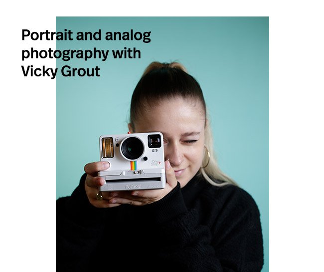 Portrait and analog photography with Vicky Grout