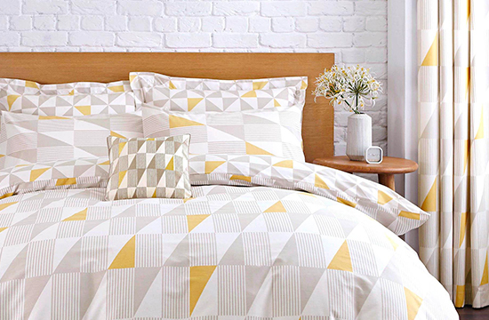 lemon bedding dunelm