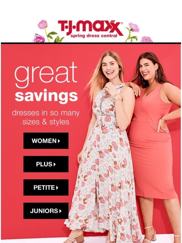 tj maxx spring dresses