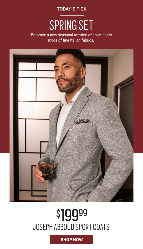 joseph abboud sport coat