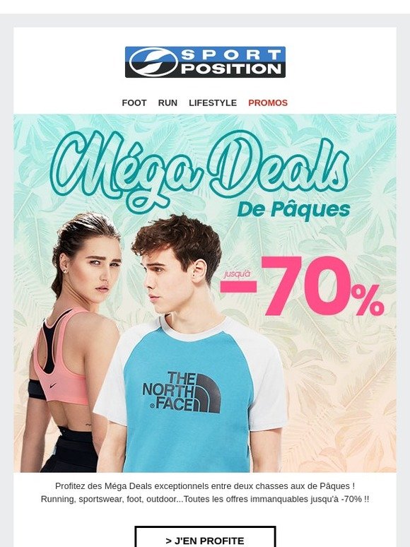 Méga Deals de Pâques jusqu'à -70%...Chassez les prix fous !