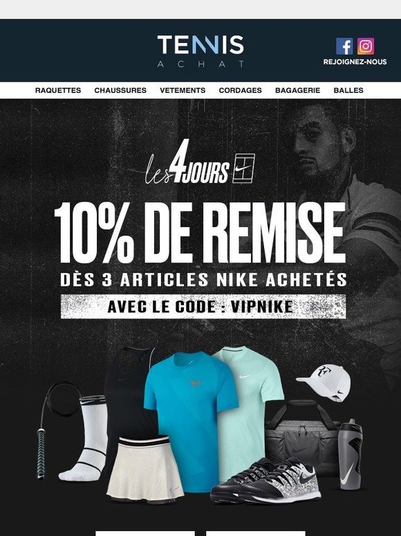 Les 4J Nike - 10%