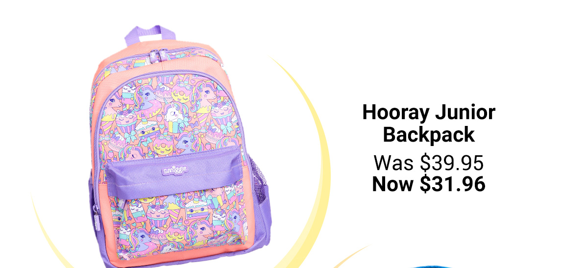 hooray junior backpack