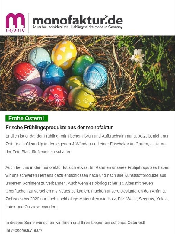 Neues von monofaktur GmbH