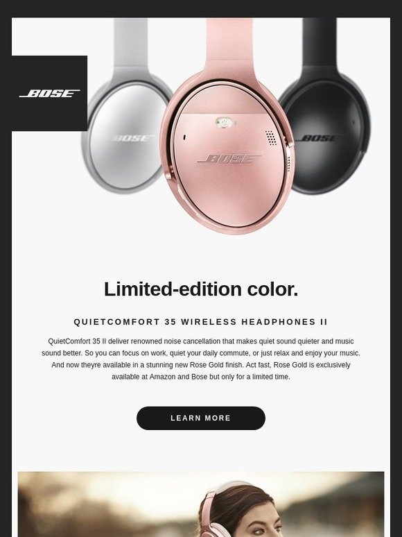 Bose: Renowned QC35 II Headphones Now in Rose Gold | Milled
