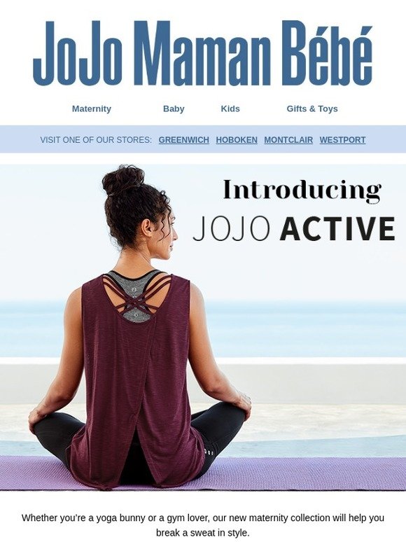 Jojo Maman Bebe Break A Sweat In Style Jojo Activewear Milled