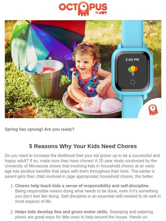 Joy 5 Reasons Why Your Kids Need Chores, New Icon Packs and More Milled