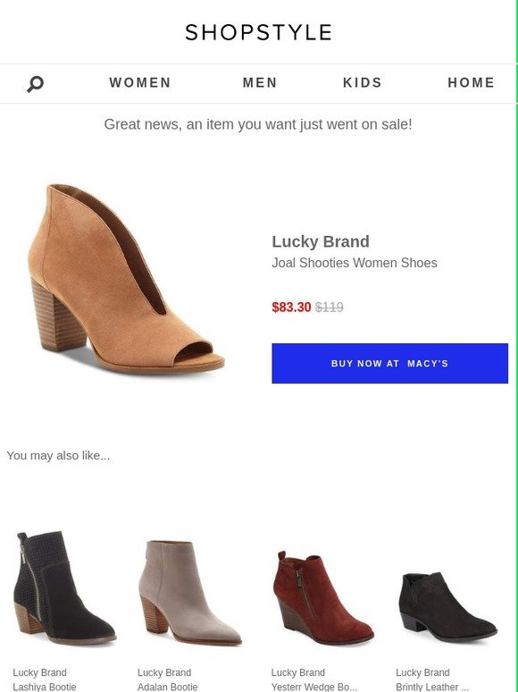 yesterr wedge bootie