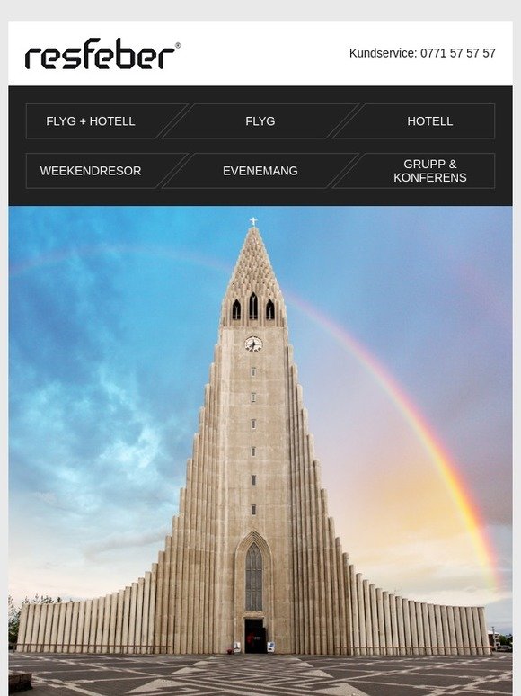 Sagolika Island | Weekend till Reykjavik fr. 5 221:-