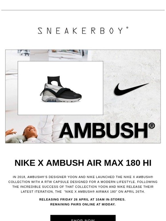 nike ambush 2018