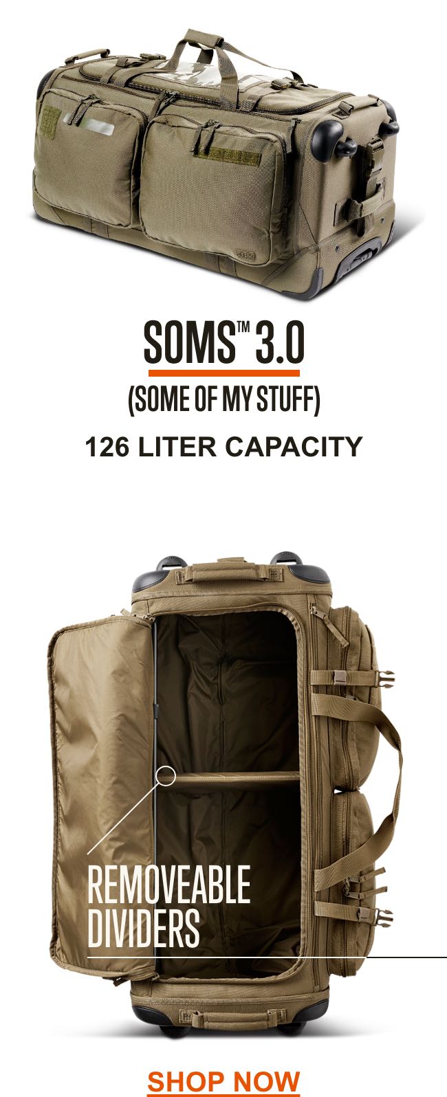 5.11 soms 3.0 outlet 126l