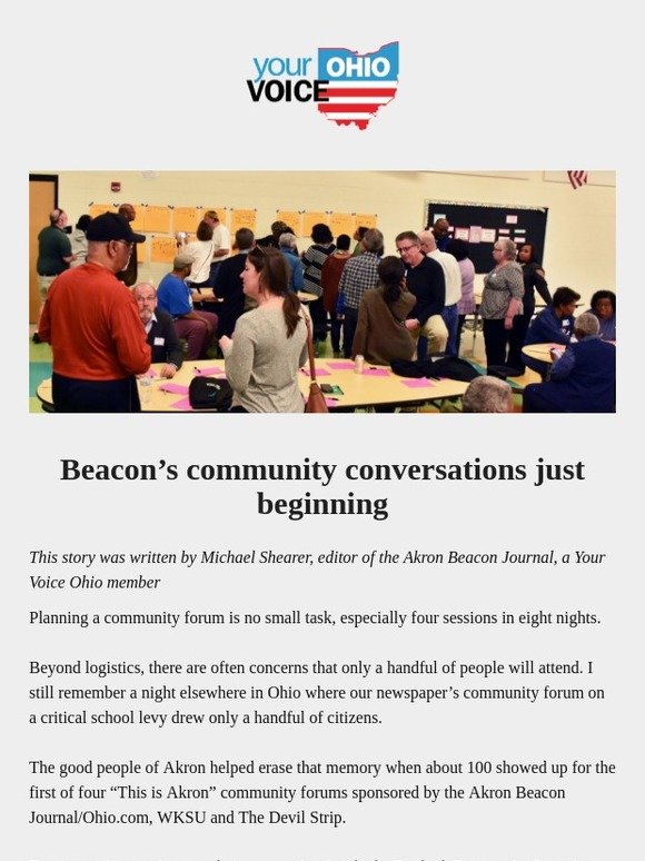 Beacon’s community conversations just beginning