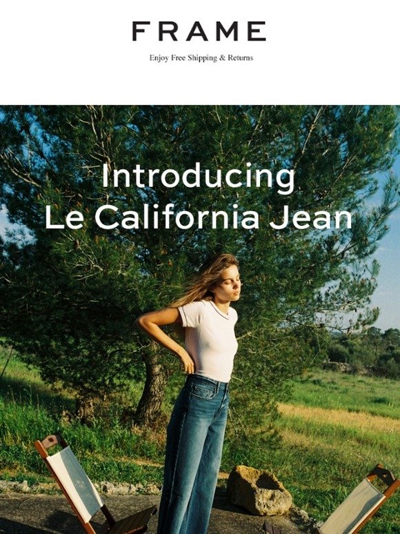 frame denim: 70s vibes going strong 