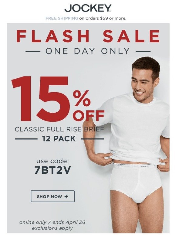 jockey classic full rise brief