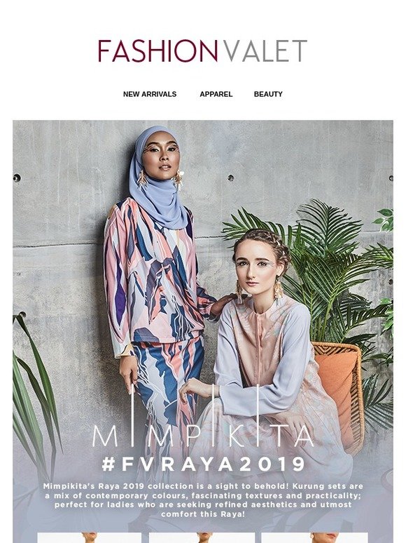 Fashion Valet JUST LANDED! Mimpikita Raya 2019 Collection Is Here Milled