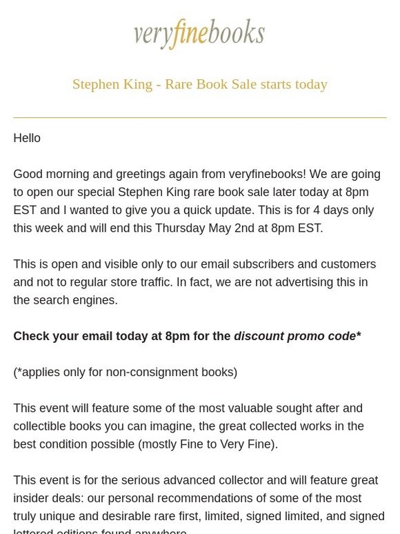 Opens  8pm EST today + free bonus gifts