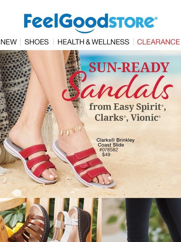 clarks vionic shoes