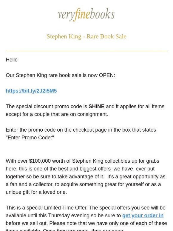 Now Open - your promo code + free bonus gifts