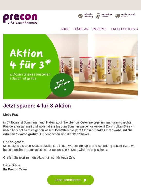 Precon BCM Diät Shake Cappuccino - 24 Portionen Ma Produktbild-Vorschau 10