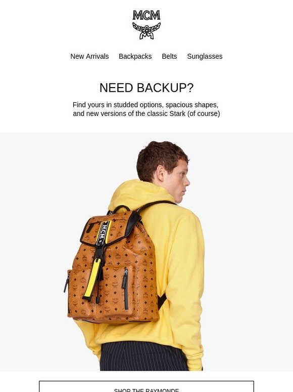 mcm raymonde backpack