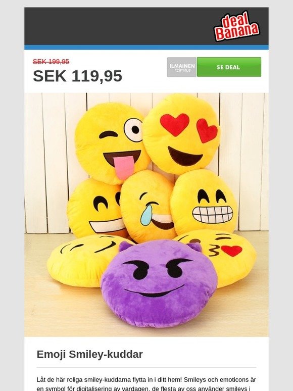 Dealbanana.se Email Newsletters: Shop Sales, Discounts, and Coupon 