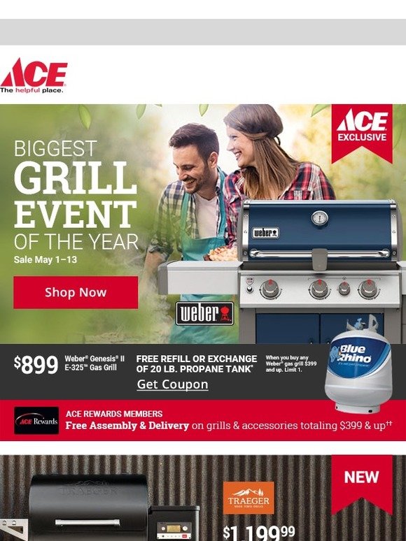 Ace Hardware Biggest Grill Event of the Year Starts NOW Milled