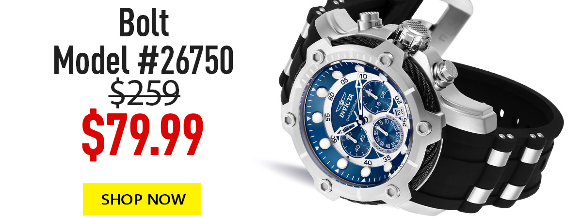 invicta bolt 26750