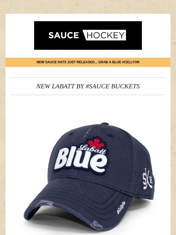 Sauce Hockey *NEW* LABATT BY SAUCE HATS Milled