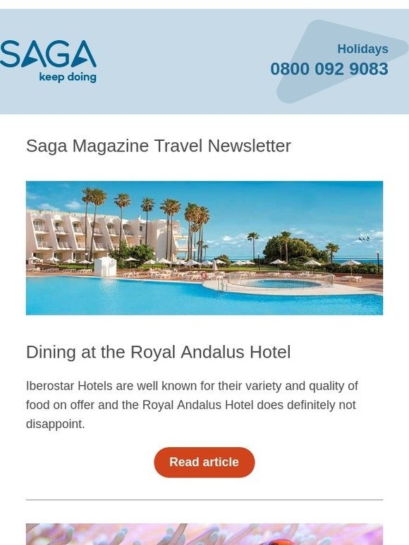 Dining at the Royal Andalus Hotel | Three best waterfalls across the world | Australia tourist attractions