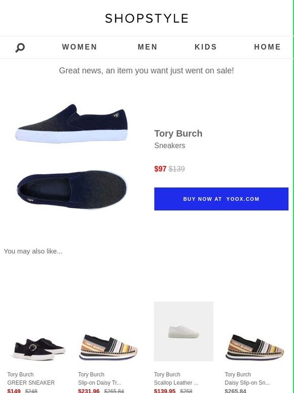 tory burch greer sneaker