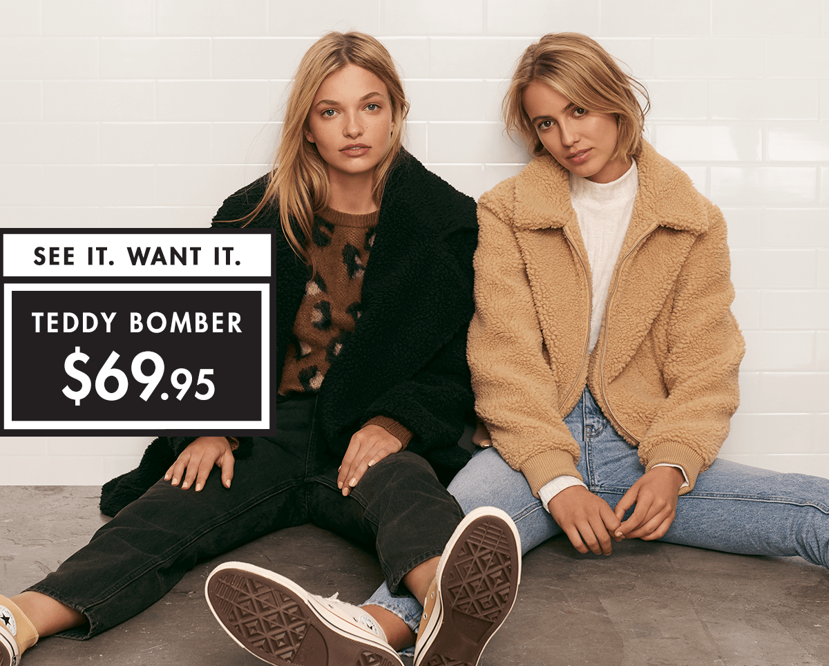 new look pink faux fur teddy coat