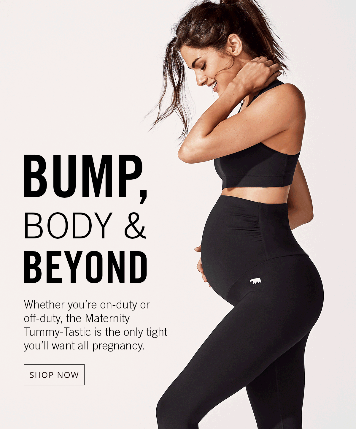 running bare maternity tights