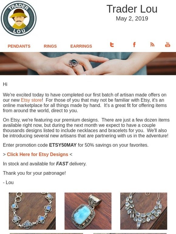 Etsy Premium Sterling Silver Jewelry Designs - Save 50%