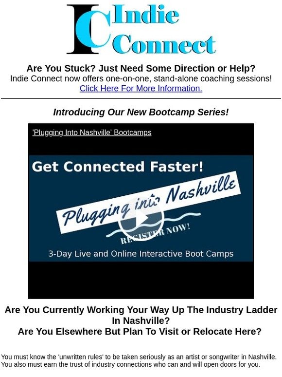 Way Too Much Exciting News For Artists and Songwriters To Include In This Subject Line!