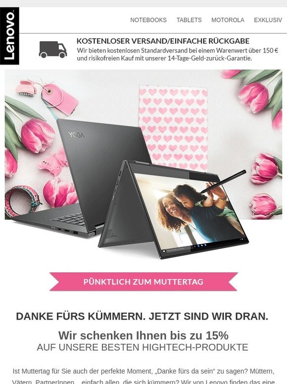 Wenn Sie zum Muttertag mehr suchen, als nur Blumen ...