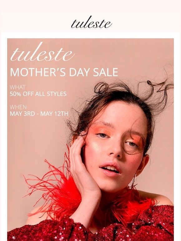 💕50% OFF MOTHER'S DAY SALE 💕