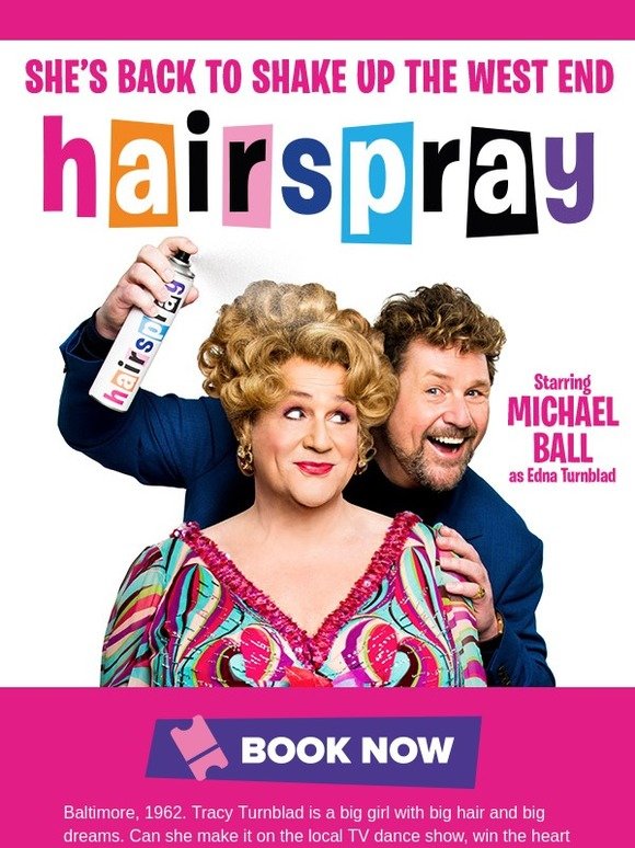Hairspray returns to the West End