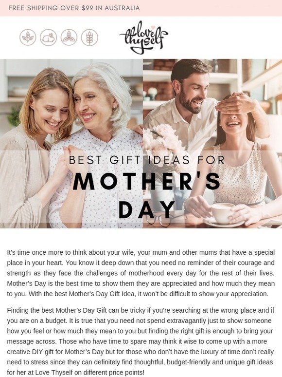 Our Latest Blog - Best Mother's Day Gift Ideas for 2019