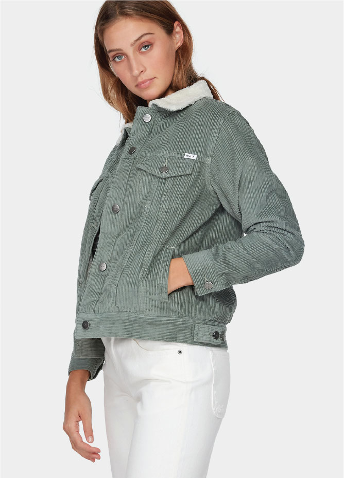 rvca plush merc jacket