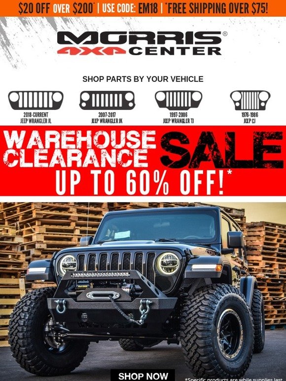 morris jeep wrangler parts