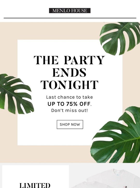 LAST CHANCE! Shop our Anniversary Sale before it’s gone