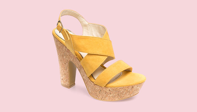 Zapatillas amarillas coppel Clearance