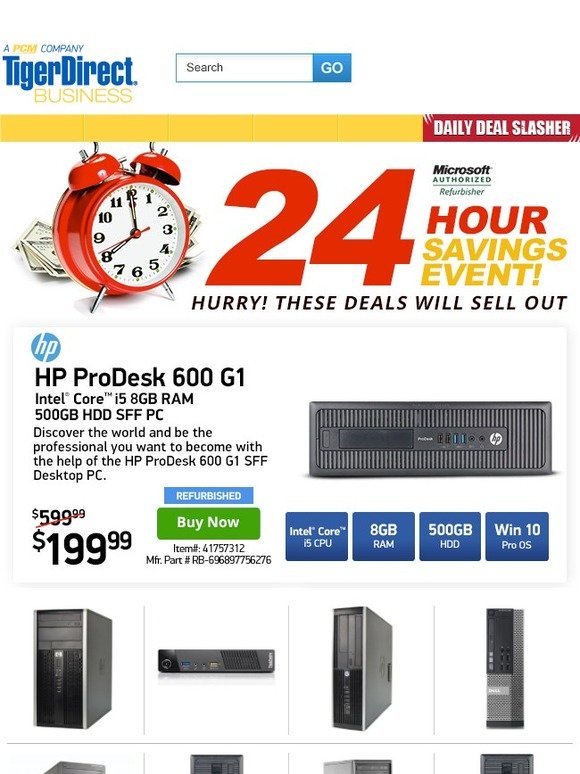 TigerDirect: Hurry, These Deals Won’t Last! Laptops Starting At Just