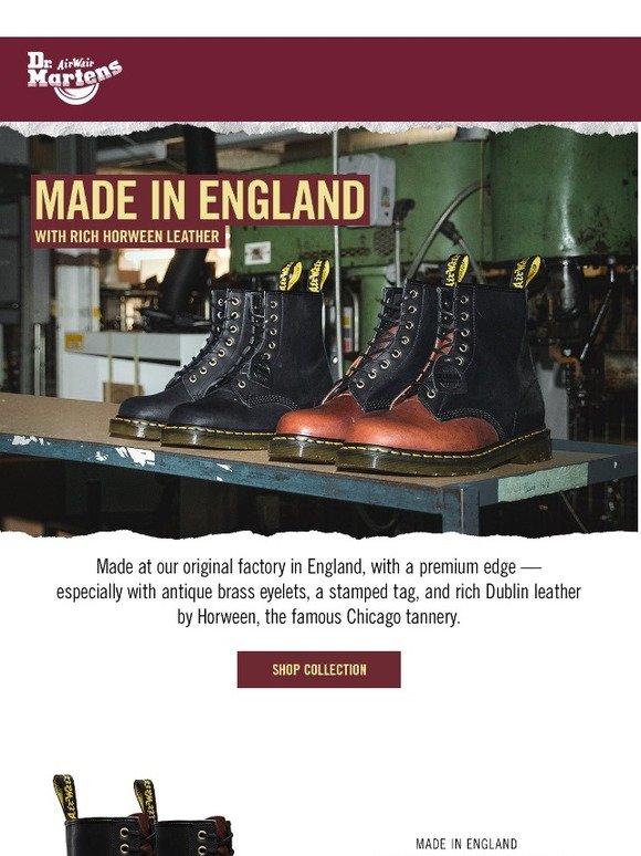 1460s, with Horween leather | Milled