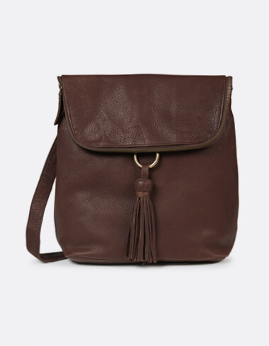 tara leather multi functional rucksack